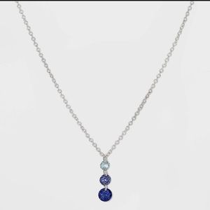 Cubic Zirconia Pendant Necklace